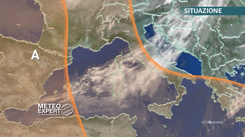 meteo sabato satellite