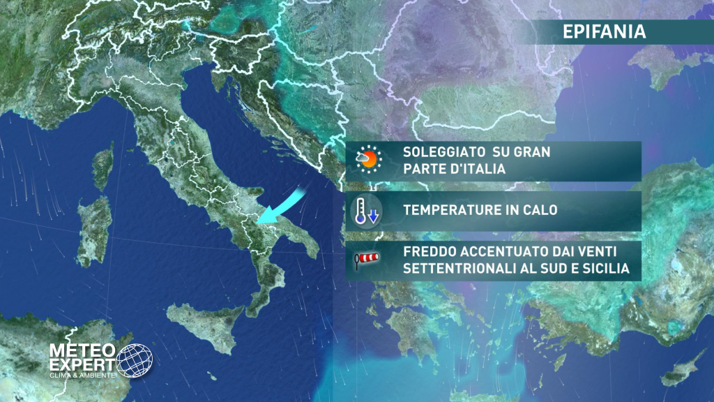 meteo epifania befana