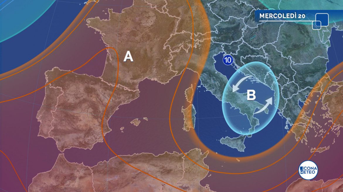 meteo 20 maggio maltempo vortice ciclonico 