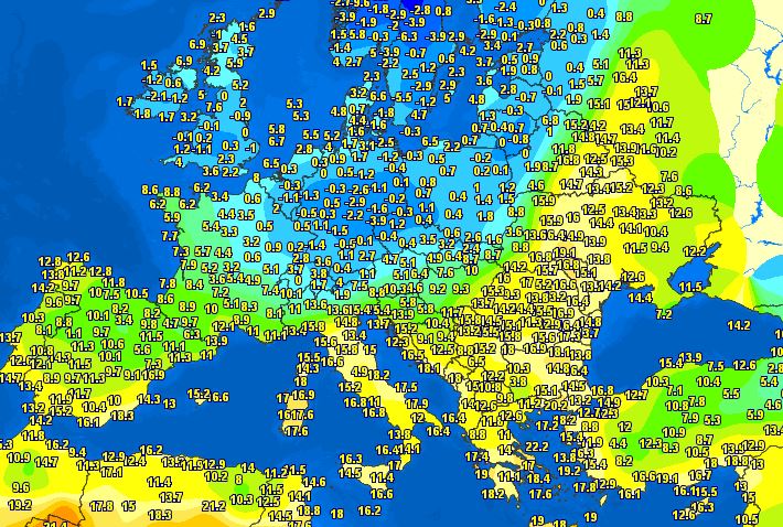 europa freddo neve