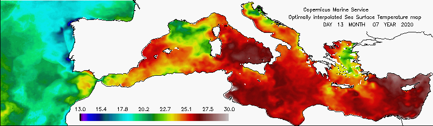 mare temperatura