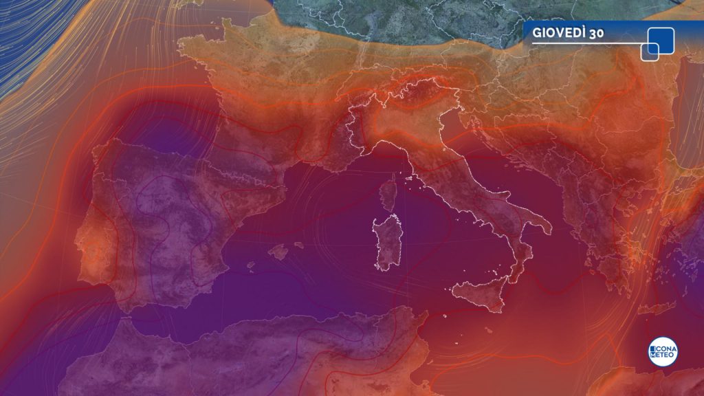 caldo giovedì