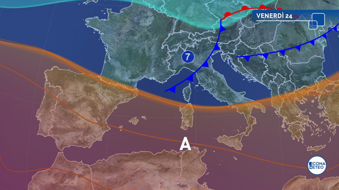 maltempo venerdì rischio temporali