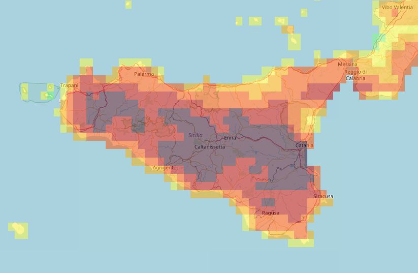 Il pericolo incendi in Sicilia