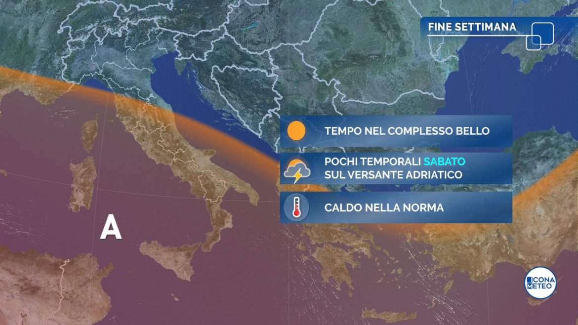 meteo estate weekend