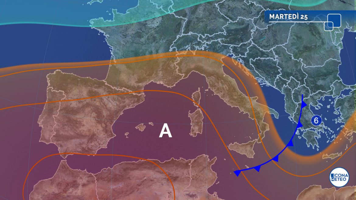 meteo martedì maltempo al sud
