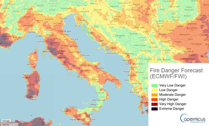 pericolo incendi 