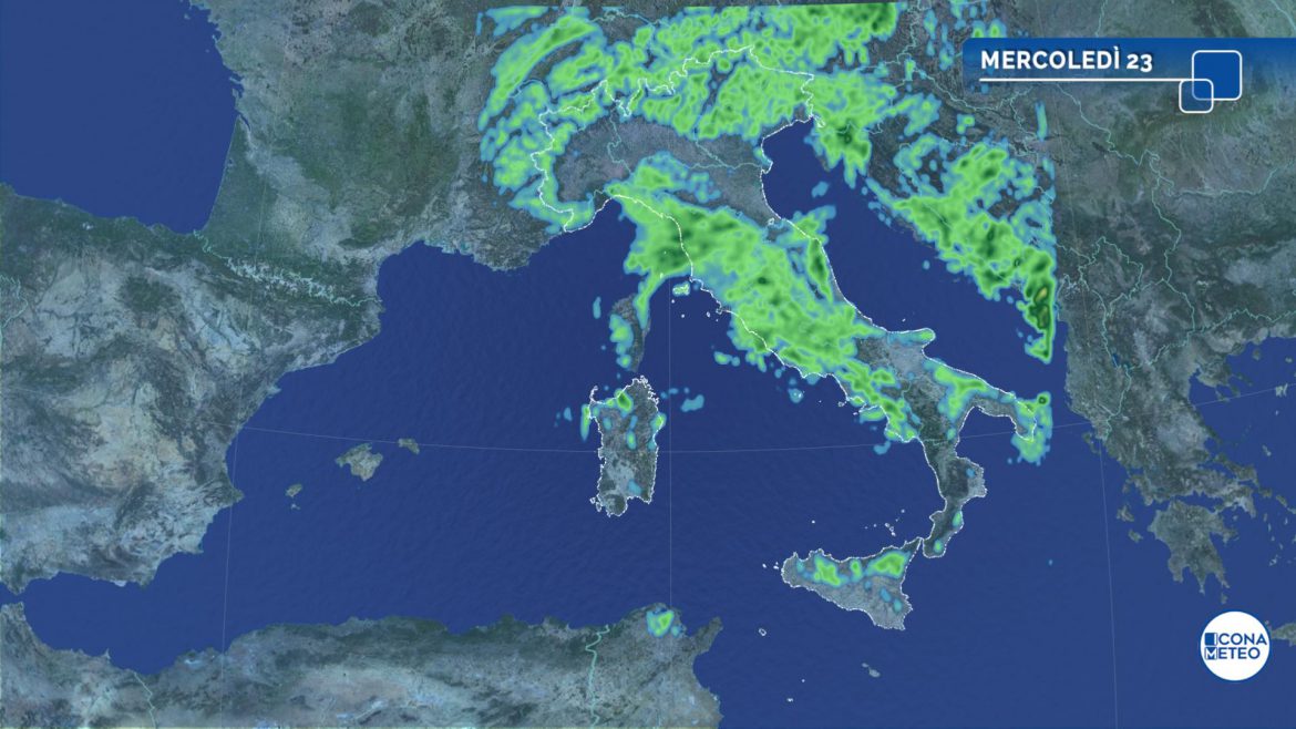meteo mercoledì