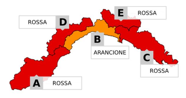 maltempo allerta liguria