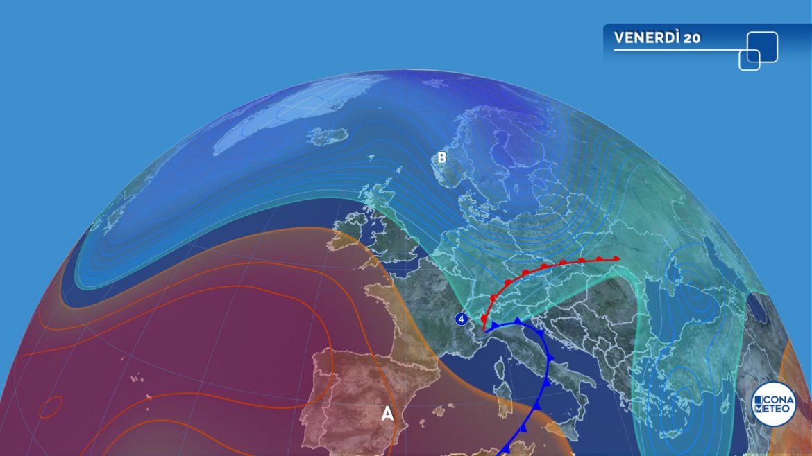 meteo venerdì maltempo