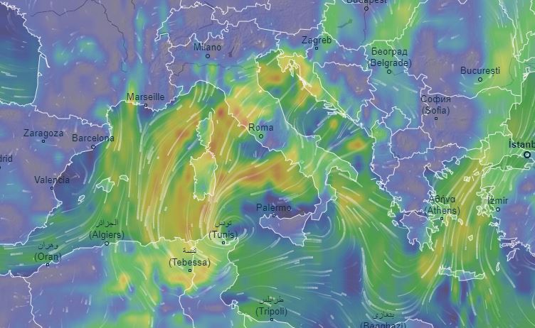 meteo sabato inverno freddo