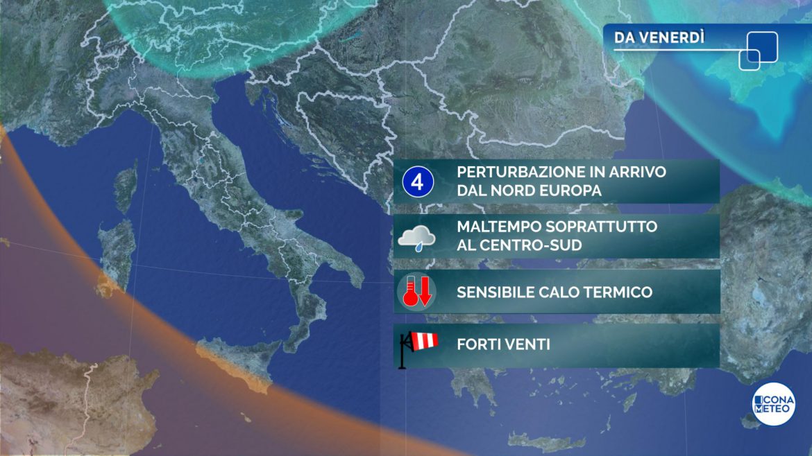 meteo venerdì inverno