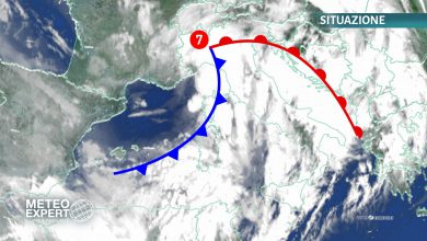 Photo of Weekend di maltempo sull’Italia, oggi ancora forti piogge: le previsioni