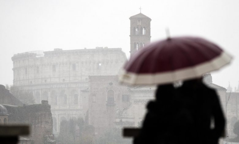 meteo roma pioggia maltempo