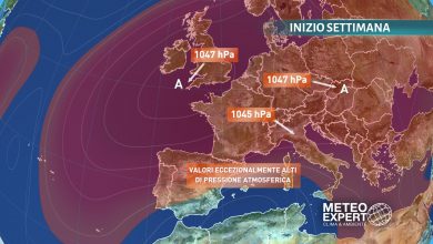Photo of INVERNO fermato da un ANTICICLONE PREPOTENTE