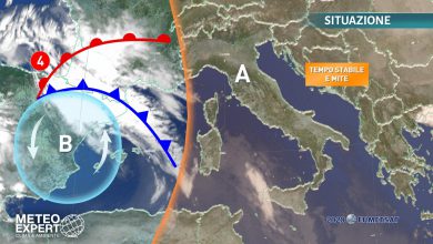 Photo of L’ALTA PRESSIONE sta per cedere, venerdì le prime piogge: ecco dove