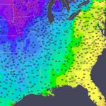 stati uniti gelo caldo record