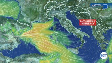 Photo of Maltempo in Sardegna: rischio NUBIFRAGI e venti a 90 km/h