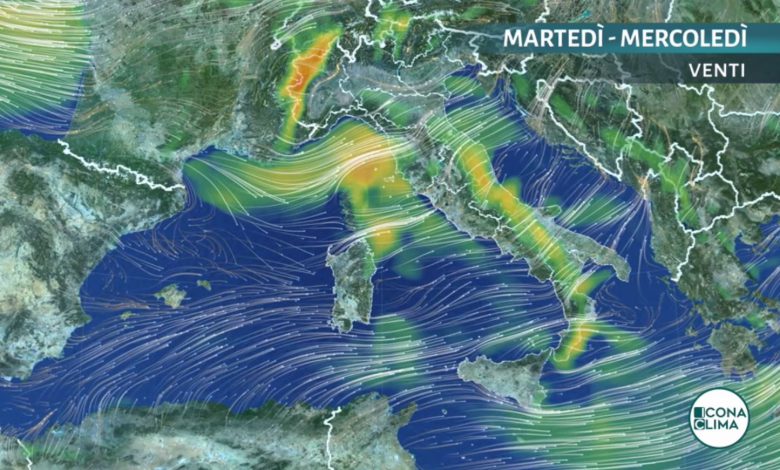 tempesta ciara effetti italia