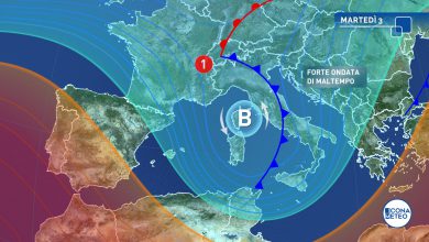 Photo of MALTEMPO intenso in arrivo: venti di tempesta e rischio nubifragi