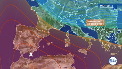 Photo of Temperature tipiche di MAGGIO, poi si ripiomba nell’INVERNO: le previsioni