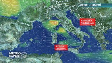 Photo of Meteo, oggi Italia sferzata da forti venti: tutti i dettagli