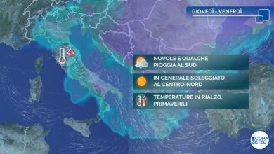 Photo of TEMPERATURE in aumento dopo la parentesi INVERNALE: i dettagli