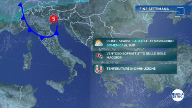 Photo of Meteo, nuovo dominio dell’alta pressione: ci sarà qualche pioggia entro il fine settimana?
