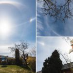 anello luce sole alone 22