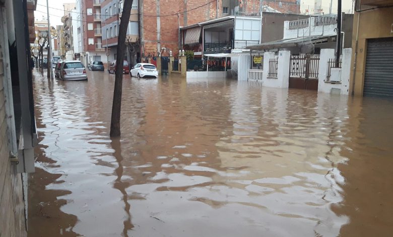 maltempo spagna