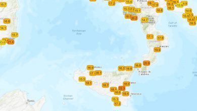 Photo of TEMPERATURE MITI, al Sud e Isole sopra 20°C sin dalle prime ore di OGGI