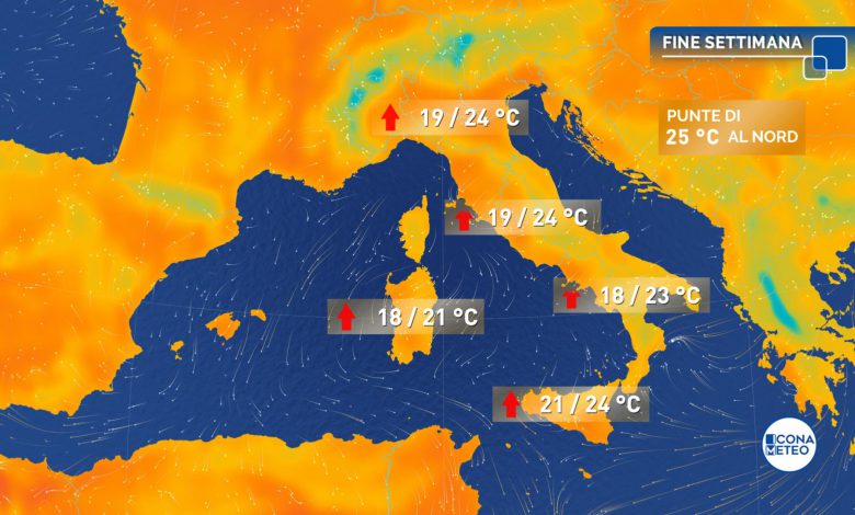 Da martedì tornano le piogge