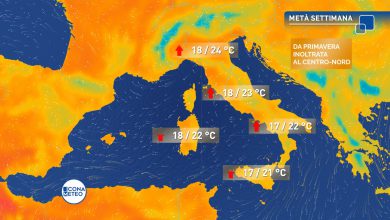 Photo of Oggi SOLE protagonista: TEMPERATURE da primavera inoltrata