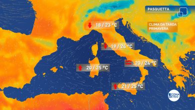 Photo of METEO: segnali di peggioramento, arriva qualche PIOGGIA. Ecco dove