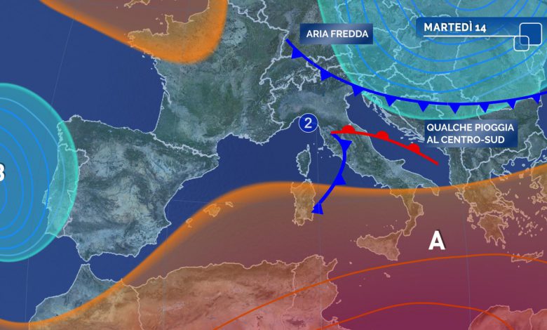 meteo martedì