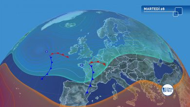 Photo of METEO, arriva oggi un’intensa perturbazione: rischio di PIOGGE FORTI