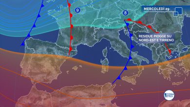Photo of METEO, sull’Italia ancora molte PIOGGE: le zone a rischio