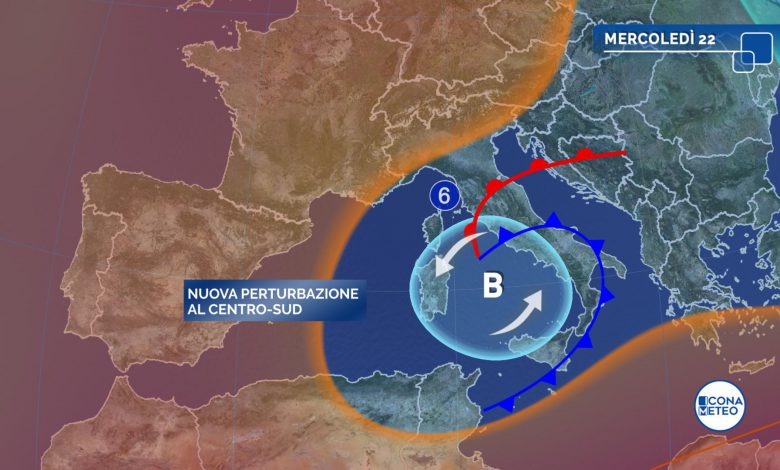 meteo mercoledì bolla oggi