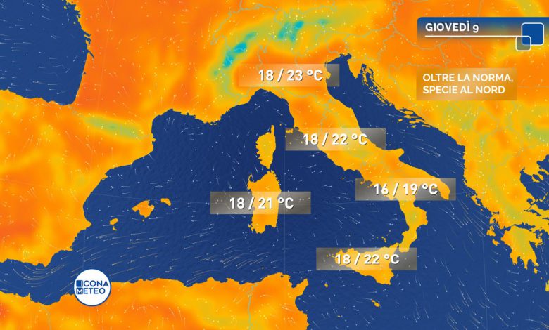 meteo pasqua sole
