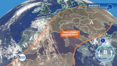 Photo of SUPER ANTICICLONE sull’Italia: SOLE e clima più CALDO