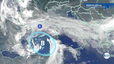 Photo of METEO, Centro-Sud nel mirino delle piogge: rischio di fenomeni INTENSI