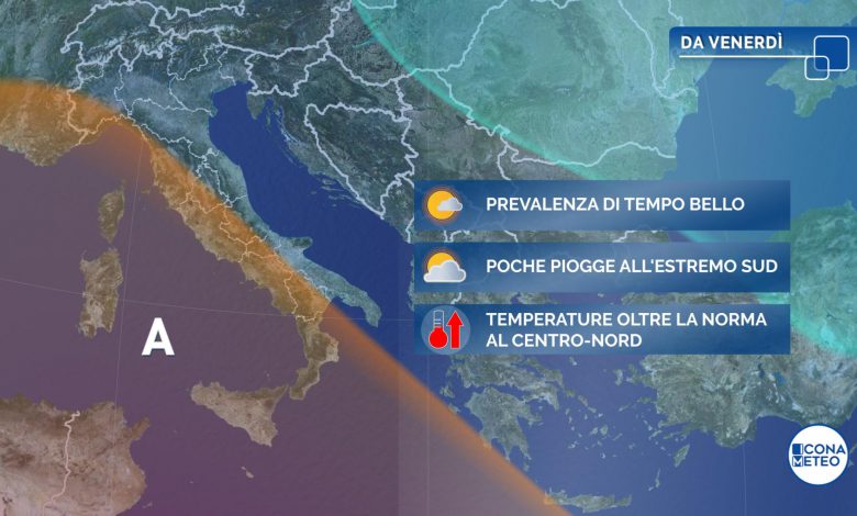 Weekend primaverile sull'Italia