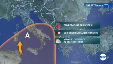 Photo of Meteo WEEKEND: si va verso un graduale cambiamento