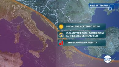 Photo of WEEKEND con AMPIE SCHIARITE ma FORTI VENTI