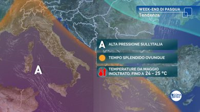 Photo of PASQUA e PASQUETTA: gli ultimi aggiornamenti meteo