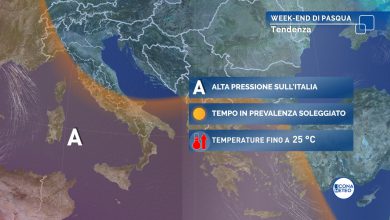 Photo of Meteo Pasqua: salto in avanti di un mese con temperature tipiche di Maggio. I dettagli 