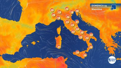 Photo of PIOGGIA in arrivo ma TEMPERATURE ancora miti: i dettagli