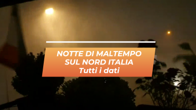Photo of Notte di maltempo sul Nord-Italia [VIDEO]