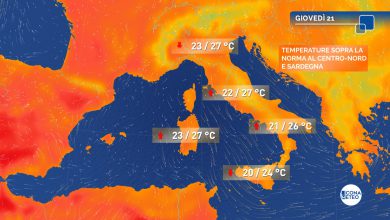 Photo of Meteo: ANTICICLONE in espansione, ma il Sud resta nella morsa del VORTICE CICLONICO