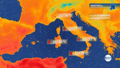Photo of CALDO da inizio ESTATE, TEMPERATURE oltre i 25 gradi: ecco dove